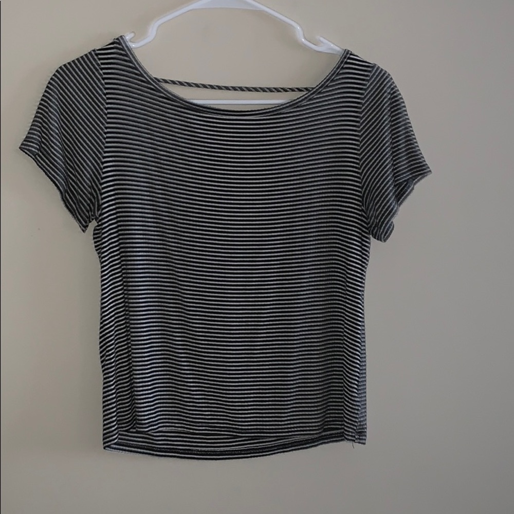 striped Pst fun texture shirt